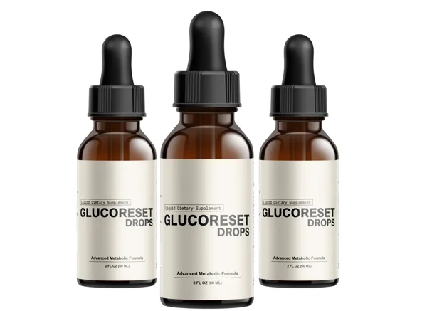 GlucoReset 3-bottle package